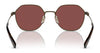 Coach CL915 HC7155 Sunglasses | Size 54 / Antique Gold / Wine (3N 12.7%) №933375