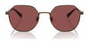 Coach CL915 HC7155 Sunglasses | Size 54 / Antique Gold / Wine (3N 12.7%) №933375