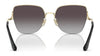Coach CL904 HC7156D Sunglasses | Size 60 / Shiny Light Gold / Peach Blush Gradient (1N 62.6%) №90052D