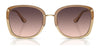 Coach CL905 HC7157D Sunglasses | Size 58 / Transparent Berry / Purple Clear Gradient (2N 29.6%) №58013P