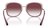 Coach CL905 HC7157D Sunglasses | Size 58 / Transparent Berry / Purple Clear Gradient (2N 29.6%) №58013P