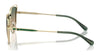 Coach CR621 HC7162 Sunglasses | Size 57 / Shiny Light Gold/Pine Tree / Green Champagne (2N 37.8%) №942913