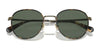 Coach CR631 HC7163 Sunglasses | Size 52 / Antique Gold/Tokyo Tortoise / Green Solid (3N 14.0%) №933371
