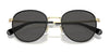 Coach CR631 HC7163 Sunglasses | Size 52 / Antique Gold/Tokyo Tortoise / Green Solid (3N 14.0%) №933371