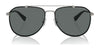 Coach CR626 HC7164 Sunglasses | Size 59 / Antique Gold/Tokyo Tortoise / Green Solid (3N 14.0%) №933371