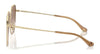 Coach CR638 HC7165D Sunglasses | Size 60 / Shiny Light Gold / Grey Gradient (3N 13.2%) №90053C