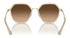 Coach CS543 HC7167B Sunglasses | Size 56 / Rose Gold / Brown Pink Gradient (2N 32.7%) №944413