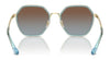 Coach CS543 HC7167B Sunglasses | Size 56 / Rose Gold / Brown Pink Gradient (2N 32.7%) №944413
