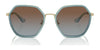 Coach CS543 HC7167B Sunglasses | Size 56 / Rose Gold / Brown Pink Gradient (2N 32.7%) №944413