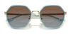 Coach CS543 HC7167B Sunglasses | Size 56 / Rose Gold / Brown Pink Gradient (2N 32.7%) №944413