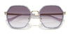 Coach CS543 HC7167B Sunglasses | Size 56 / Rose Gold / Brown Pink Gradient (2N 32.7%) №944413