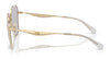 Coach CW189 HC7168 Sunglasses | Size 58 / Shiny Light Gold / Blue Saddle Gradient (2N 38.19%) №90050Q
