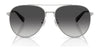 Coach CW193 HC7169 Sunglasses | Size 57 / Shiny Light Gold / Brown Gradient (3N 14.2%) №900574