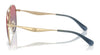 Coach CW193 HC7169 Sunglasses | Size 57 / Shiny Light Gold / Brown Gradient (3N 14.2%) №900574
