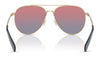 Coach CW193 HC7169 Sunglasses | Size 57 / Shiny Light Gold / Brown Gradient (3N 14.2%) №900574
