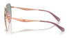 Coach CW193 HC7169 Sunglasses | Size 57 / Shiny Light Gold / Brown Gradient (3N 14.2%) №900574