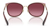 Coach CW185 HC7170 Sunglasses | Size 56 / Light Gold/Brown / Brown Gradient (3N 14.2%) №945374