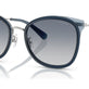 Silver/Blue