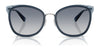 Coach CW185 HC7170 Sunglasses | Size 56 / Light Gold/Brown / Brown Gradient (3N 14.2%) №945374