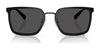 Coach CW226 HC7171 Sunglasses | Size 56 / Black / Grey Solid (3N 10%) №934487