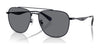 Coach CW404 HC7172 Sunglasses | Size 59 / Satin Ink Blue / Blue Solid (3N 16.6%) №945887