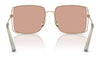 Coach CW429 HC7174D Sunglasses | Size 59 / Shiny Rose Gold / Sunset Peach Gradient (2N 40%) №933178