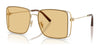 Coach CW429 HC7174D Sunglasses | Size 59 / Shiny Light Gold / Yellow Solid (1N 67.6%) №90058
