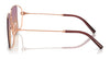Coach CW429 HC7174D Sunglasses | Size 59 / Shiny Rose Gold / Sunset Peach Gradient (2N 40%) №933178