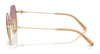 Coach CAD79 HC7175 Sunglasses | Size 56 / Shiny Light Gold / Brown Gradient (3N 14.2%) №900574