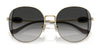 Coach CAD73 HC7176B Sunglasses | Size 54 / Shiny Light Gold/Fawn / Brown Gradient (3N 14.2%) №900574