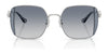 Coach CAD72 HC7177B Sunglasses | Size 51 / Shiny Light Gold/Smoke / Grey Gradient (3N 13.2%) №90053C