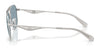 Coach CAE80 HC7178 Sunglasses | Size 57 / Satin Black/Black / Grey Solid (3N 10%) №939387