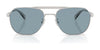 Coach CAE80 HC7178 Sunglasses | Size 57 / Satin Black/Black / Grey Solid (3N 10%) №939387