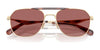 Coach CAE80 HC7178 Sunglasses | Size 57 / Satin Black/Black / Grey Solid (3N 10%) №939387