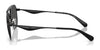 Coach CAE80 HC7178 Sunglasses | Size 57 / Satin Black/Black / Grey Solid (3N 10%) №939387