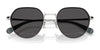 Coach CAE81 HC7179 Sunglasses | Size 52 / Shiny Gunmetal / Grey Solid (0N 87.1%) №900455