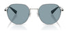 Coach CAE81 HC7179 Sunglasses | Size 52 / Shiny Gunmetal / Grey Solid (0N 87.1%) №900455