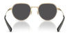 Coach CAE81 HC7179 Sunglasses | Size 52 / Shiny Gunmetal / Grey Solid (0N 87.1%) №900455