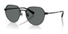 Coach CAE81 HC7179 Sunglasses | Size 52 / Satin Black / Grey Solid (0N 87.1%) №934481