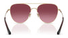 Coach CBZ89 HC7182 Sunglasses | Size 56 / Shiny Black / Grey Gradient (3N 14.8%) №93443C