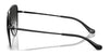 Coach CBZ89 HC7182 Sunglasses | Size 56 / Shiny Black / Grey Gradient (3N 14.8%) №93443C