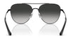 Coach CBZ89 HC7182 Sunglasses | Size 56 / Shiny Black / Grey Gradient (3N 14.8%) №93443C