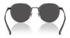 Coach CBZ97 HC7183 Sunglasses | Size 51 / Satin Black / Grey Solid (3N 10%) №947287