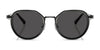 Coach CBZ97 HC7183 Sunglasses | Size 51 / Satin Black / Grey Solid (3N 10%) №947287