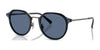 Coach CBZ97 HC7183 Sunglasses | Size 51 / Satin Gunmetal / Blue Solid (3N 15.2%) №947380
