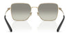 Coach CBZ51 HC7184D Sunglasses | Size 56 / Rose Gold/Bordeaux / Grey Pink Gradient (2N 28%) №947813