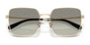Coach CBZ51 HC7184D Sunglasses | Size 56 / Rose Gold/Bordeaux / Grey Pink Gradient (2N 28%) №947813