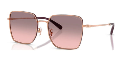 Coach CBZ51 HC7184D Sunglasses Rose Gold / Bordeaux / Grey Pink Gradient