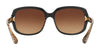 Coach L149 HC8169 Sunglasses | Size 57 / Black / Brown Gradient (3N 13.6%) №535313