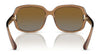 Coach L149 HC8169 Sunglasses | Size 57 / Black / Brown Gradient (3N 13.6%) №535313